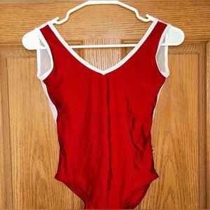 Yumiko Gina Mesh Leotard Size Medium